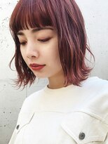 フィフス(fifth) ◇眉上バング × 暖色系カラー◇