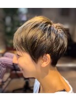 エノ(eno) 【eno】グラデーション×ショート