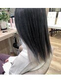 インナーダブルカラー×ブリーチ×ブリーチ
