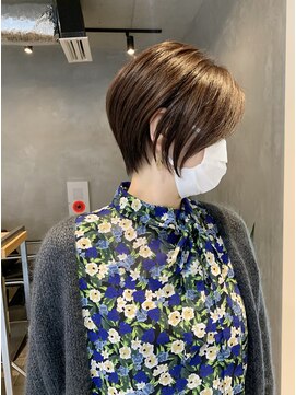 ブルックス 『カット+カラー+髪質改善』new☆8hs BROOKS 青山/表参道