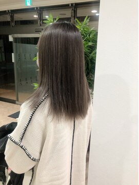 オーダイム(ou' dime) 透けるグレージュカラー