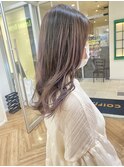 lavender×バレイヤージュ