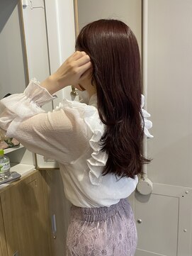 ローレンジウ(LOREN JU) 名駅/名古屋駅/学割U24/レイヤーカット/オージュア/ダブルカラー