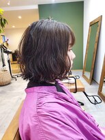 ヨハク(yohak)&nbsp;ボブ×パーマ