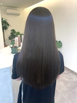 フェーディン(fa/din) 艶髪ブリーチなしグレージュ