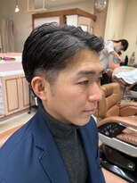 アポロカットステージ 相模大野店&nbsp;アップバング/ツーブロックマッシュ<理容室>[メンズ/相模大野]