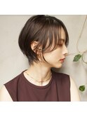 大人可愛いナチュラルショート