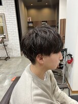 五反田駅美容室☆マッシュ/ツーブロ/アッシュブラウン