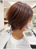 王道くびれショートボブ@30代40代50代60代