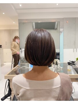 ガリカ 蔵前(Gallica) 【佐久間史将】扱いやすいぷつっとボブ/襟足すっきりボブ