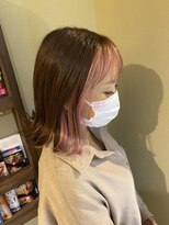 ゼン(Zen.)&nbsp;ピンクインナー、フェイスフレーミング