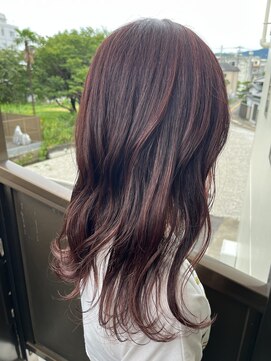 メロウ(mellow) ハイライト×ピンクカラー