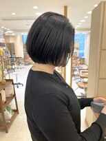 モリオ フロム ロンドン サッポロファクトリー店(morio FROM LONDON)&nbsp;【morio】札幌ボブ　大人かわいいぱつっとショートボブ