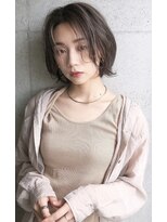 ヨヨ 人形町(YOYO)&nbsp;前髪長め　くびれボブ/20代/30代/40代