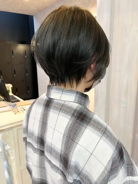 キャアリー(Caary) 福山人気骨格補正くびれショートヘア小顔韓国風ダークグレージュ