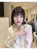 姫カットカールセミディシアーカラー