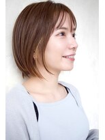 アール 北千住店(ar) ショートマッシュ/小顔バング/イヤリングカラー/北千住