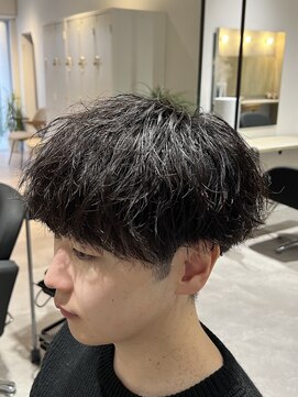 エイト 北千住店(EIGHT) 緩めソフトツイスト×刈り上げマッシュ【EIGHT北千住 】