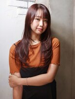 ベレッタ 楠葉店(veretta.)&nbsp;顎下ラインのレイヤーが今旬！大人レイヤースタイル/ロングヘア