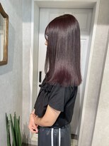 ゼスト クレス(ZEST Cres)&nbsp;【立川cres小山】ブリーチなしボルドー