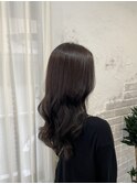 ブリーチなしカラー☆アッシュブラウン