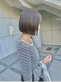 ボブ/切りっぱなしボブ/酸性縮毛矯正/髪質改善