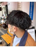 波巻きスパイラルパーマ