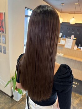エム ハンザキ ヘアー デザイン(M.hanzaki hair design)の写真/お客様一人一人の髪質・骨格・クセ・お悩みに合わせて施術します♪あなたの魅力を最大限に引き出します。