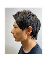 ランソ 成田店(RUNSO) 韓国マッシュレイヤー×ダークアッシュ×白髪ぼかしハイライト