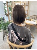 切りっぱなしボブ