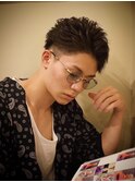 メンズかき上げリバースパーマ/メンズ/新橋/理容室