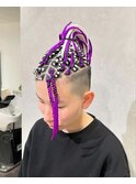 メンズエクステブレイズ特殊ヘア派手髪関西兵庫県姫路HIRO