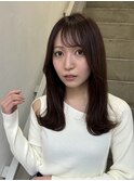 ロング/レイヤーボブ髪質改善縮毛矯正白髪ぼかしショート韓国