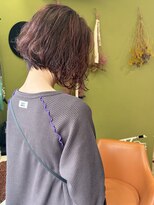 ラッシュグラス(Rush grass)&nbsp;ハイライトボブパーマ◎20代30代40代50代60代