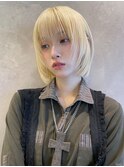 ホワイトカラートリプルカラー ブロンドカラーハイトーンM7.5.3