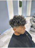 メンズ刈り上げマッシュ