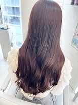 ユニック コウベ(unique KOBE) 髪質改善カラー×髪質改善トリートメント×ピンクブラウン×神戸