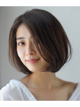ルシードスタイル アウラ 松戸市五香(LUCIDO STYLE Aura) うる艶サラサラショート【松戸#五香#白髪染め#カラー#髪質改善】