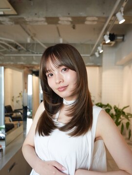 ラヴィズム 松崎店(LUVISM) 韓国レイヤー/くびれレイヤー/顔周りレイヤー/ミディアム