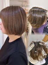 アミュー(amiu)&nbsp;白髪ぼかしハイライト