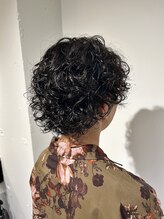ヘアーポケット 恵比寿(hair pocket)&nbsp;スパイラルパーマヘア/恵比寿/髪質改善/トステア/メンズ/理容室