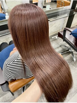 髪質改善専門店 アミーベルエクラ(AMI a BELLE Eclat) 秋は暖色系カラーもおすすめ☆【髪質改善】傷まないカラーエステ