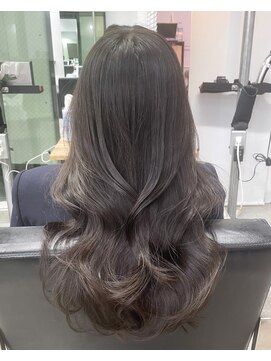 シルクレイ 吉祥寺店(Silk-lei) くびれレイヤー/オリーブグレージュ/韓国ヘア/ YOSHIKIカット