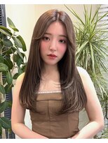 コート 表参道(Cote)&nbsp;ひし形レイヤー/レイヤーボブ／ワンカール／骨格補正／ブラウン