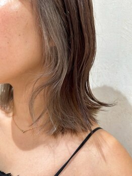 リーナ ビューティガーデン(LiNA BeautyGarden)の写真/ダメージレスなダブルカラー、質感とデザインを♪あなただけの特別なカラーで、自分らしい魅力を引き出す！