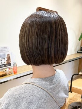 クラップス 横須賀中央店(CLAPS) 横須賀ショートボブくびれショートイルミナカラー顔周りレイヤー