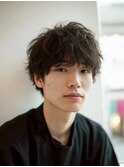 無造作メンズパーマ