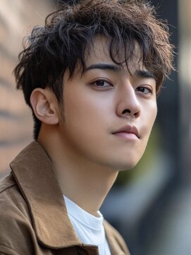 ツイストスパイラル×ツーブロックショート