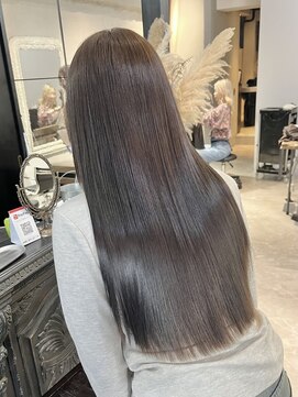 ノエル 池袋店(noel) 【noel】manami×モカグレージュ　ブリーチなしダブルカラー