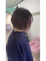 エラ(Ella)&nbsp;柔ラベンダーブラウン×髪質改善ショート